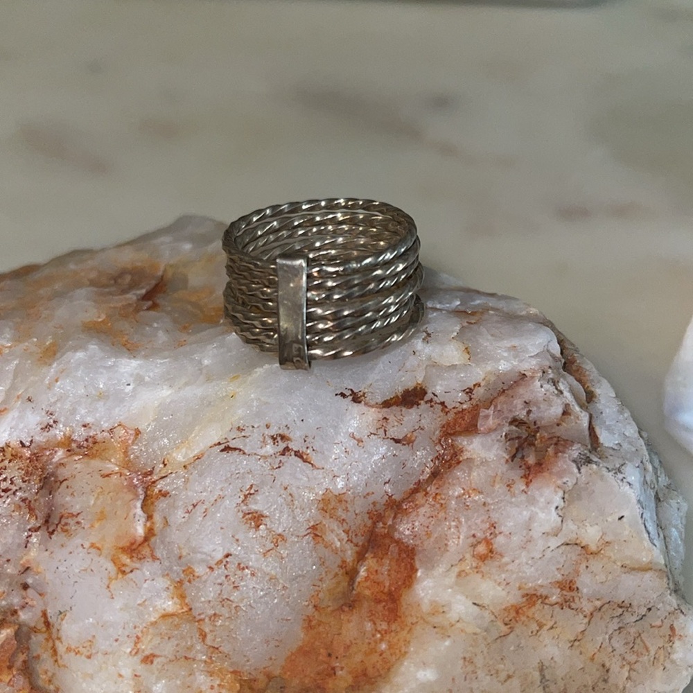 Sterling Silver Multi- Layer Ring - image 4